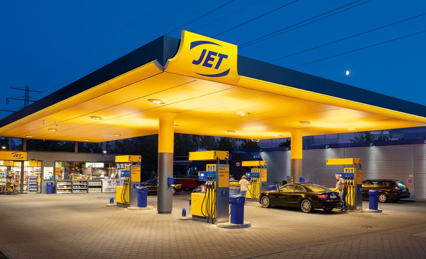 Germany petrol station